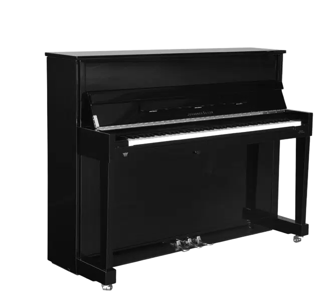 Pianos droits acoustiques Johannes Seiler 114 Modern Noir