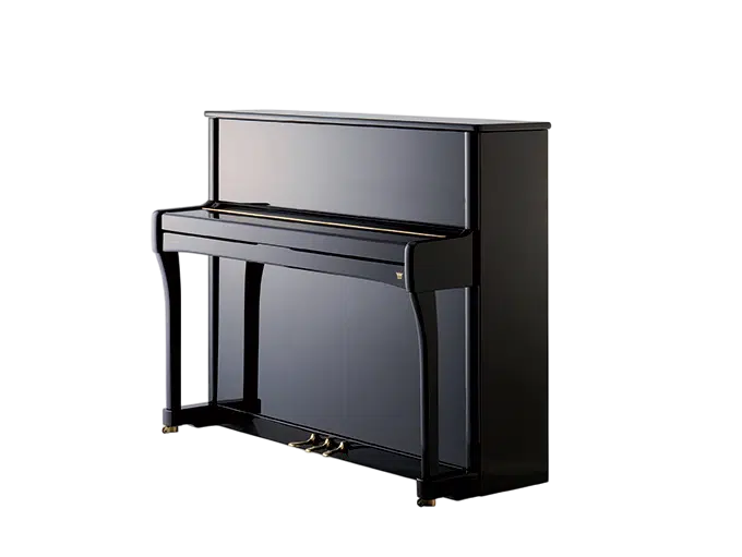 Pianos droits acoustiques Johannes Seiler 116 Konsole Noir