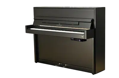 Pianos droits acoustiques Johannes Seiler 116 Ritmo Modern Noir