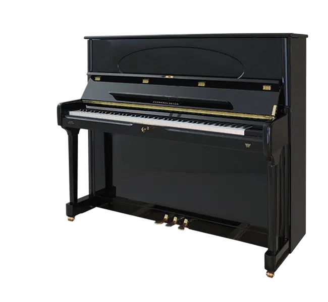 Pianos droits acoustiques Johannes Seiler 126 Tradition Noir