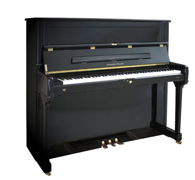 Pianos droits acoustiques Johannes Seiler 132 Nuance Noir