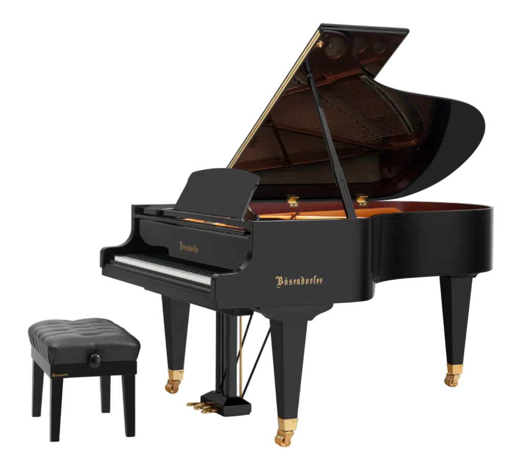 Pianos à queue acoustiques Bösendorfer 200 Noir