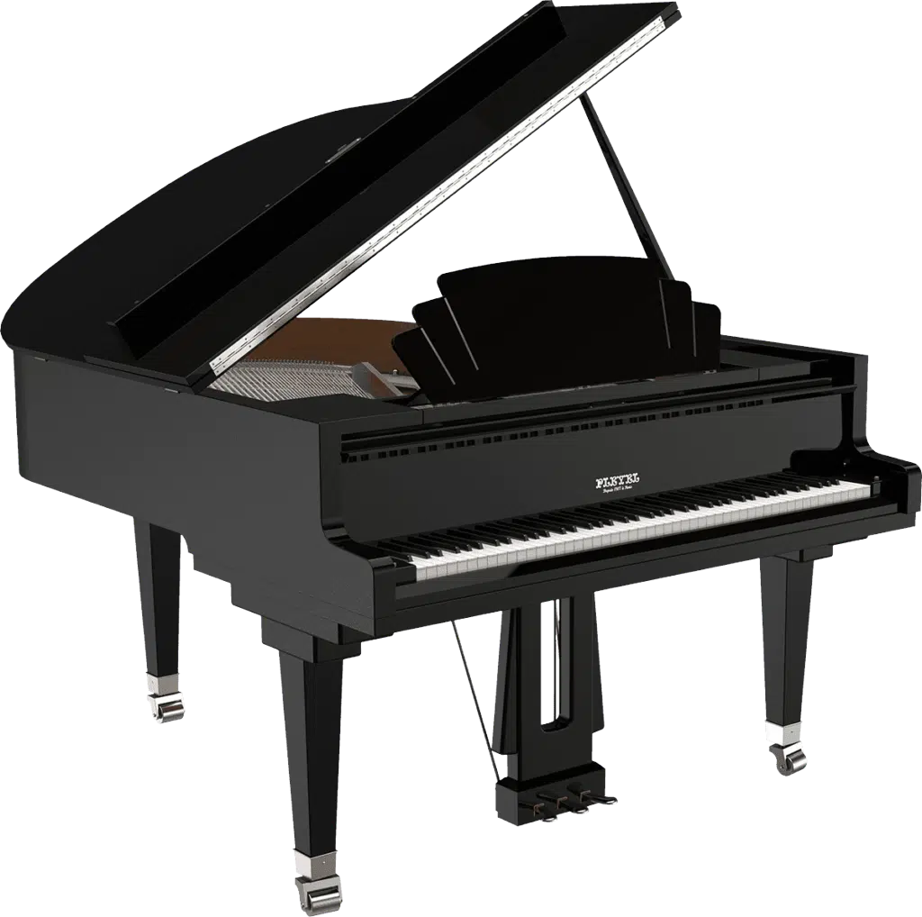 Pianos à queue acoustiques Pleyel P 170 Noir