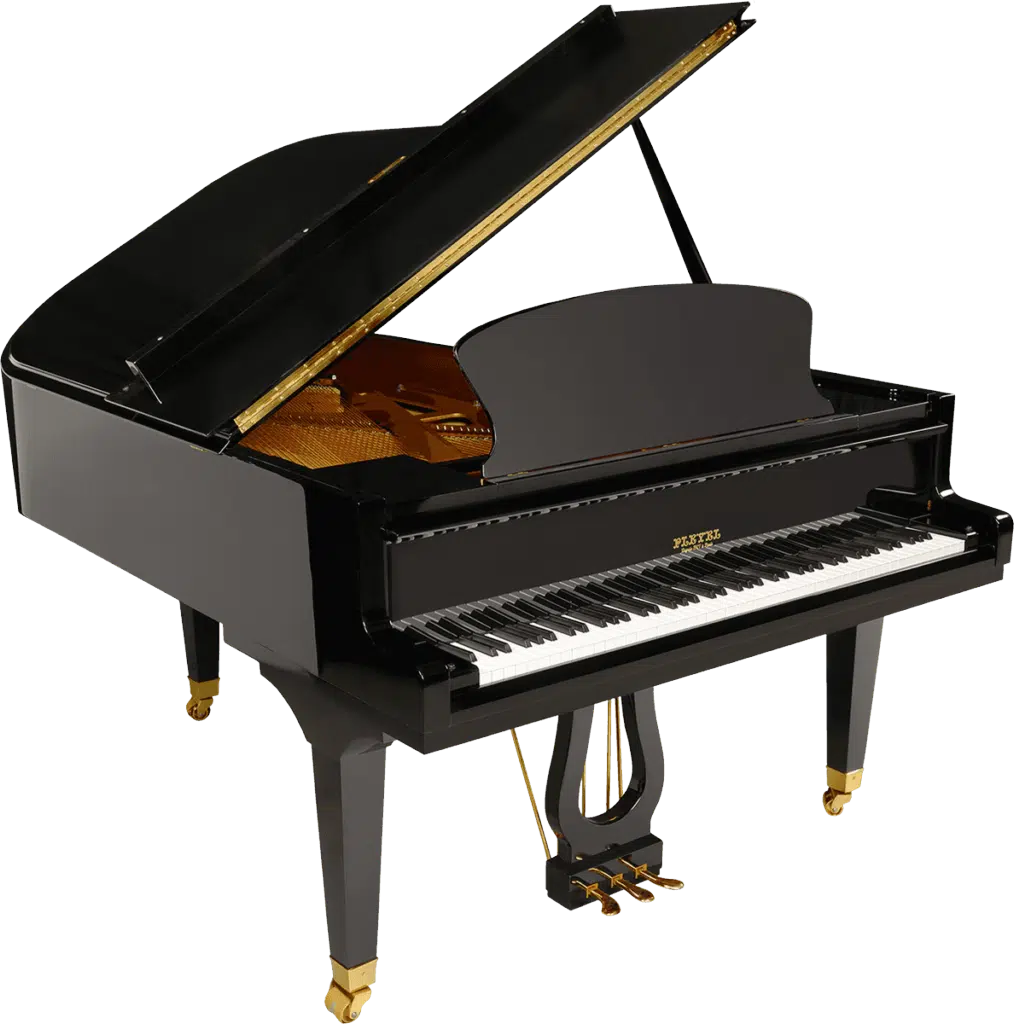 Pianos à queue acoustiques Pleyel P 190 Opera Noir
