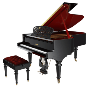 Pleyel P 190 Opera rouge et noir-1