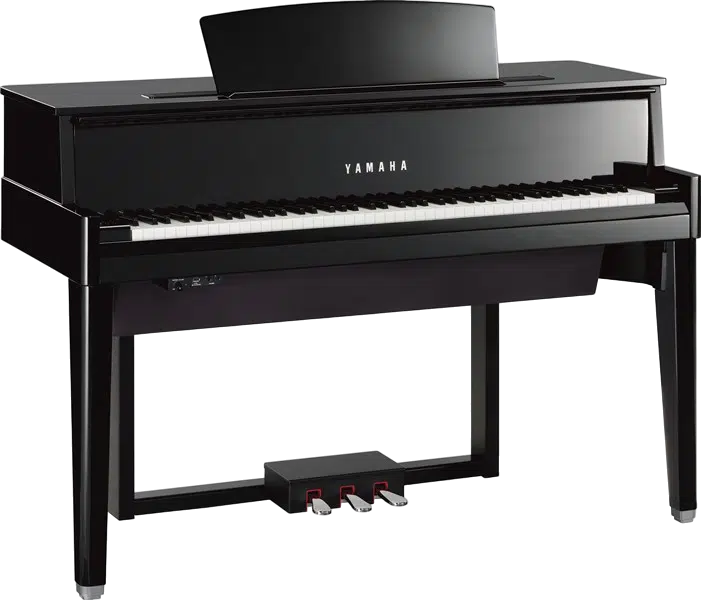 Pianos droits acoustiques silencieux et TransAcoustic Yamaha AvantGrand N2 Noir