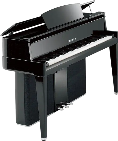 Pianos droits acoustiques silencieux et TransAcoustic Yamaha AvantGrand N2 Noir