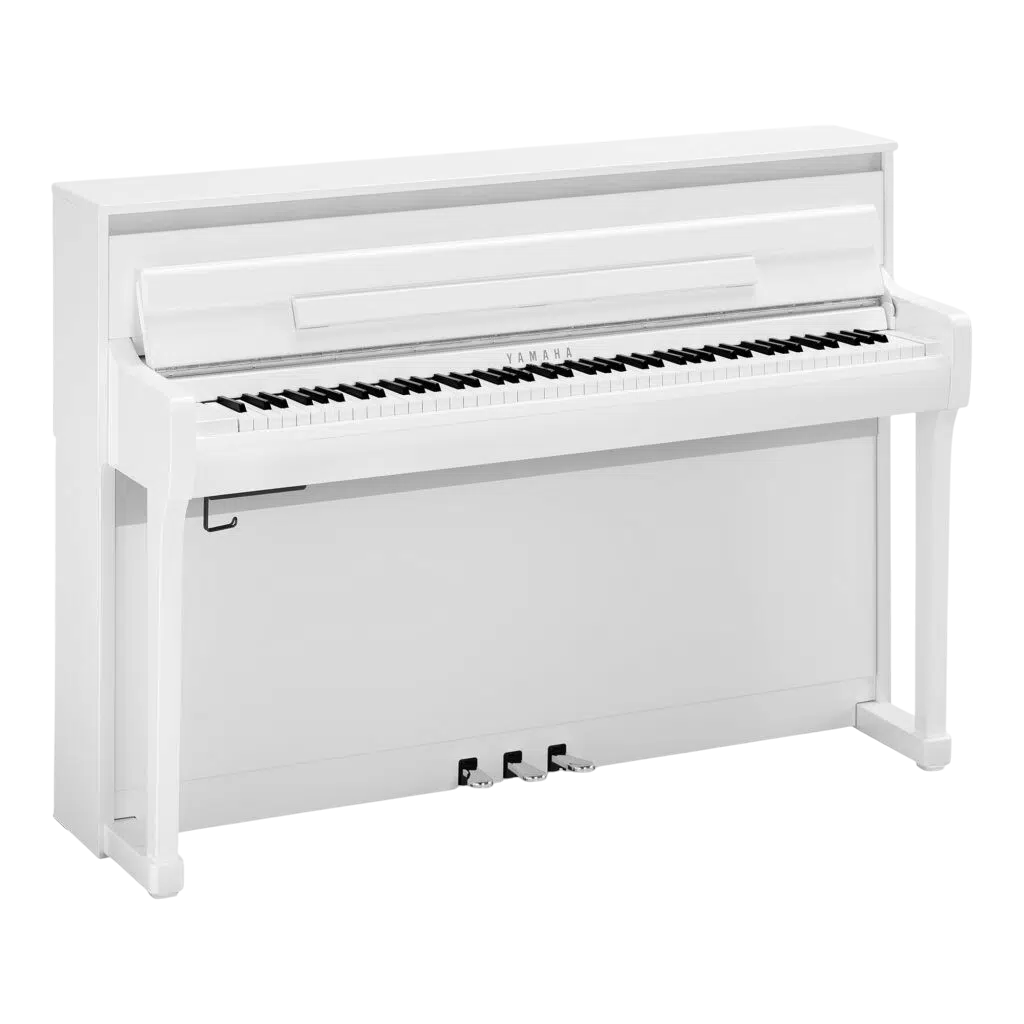 Pianos numériques meuble Yamaha - CLP 885 PWH Blanc