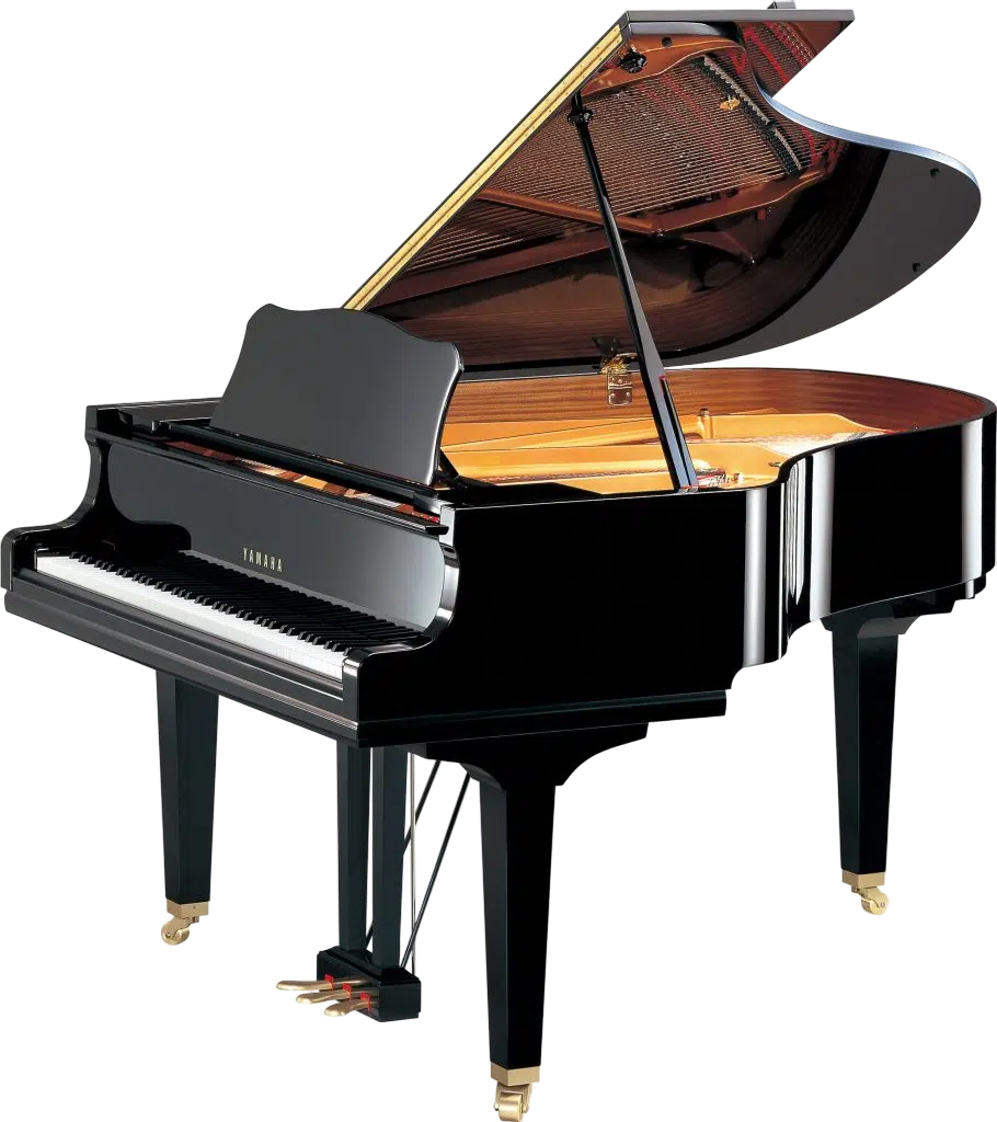 Pianos à queue acoustiques Yamaha GC2 Noir