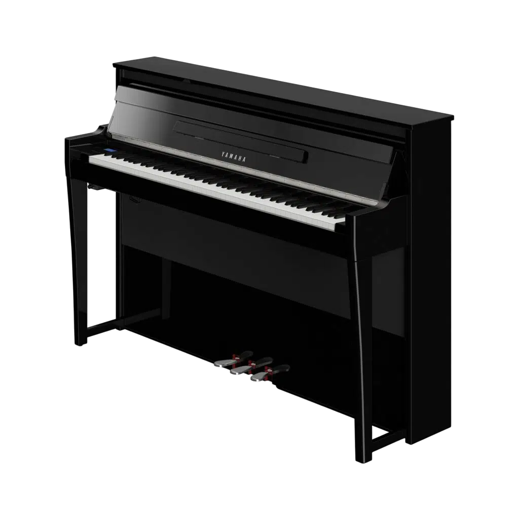 Piano avec Systèmes silencieux et transacoustic Yamaha-NU 1 XA PE Noir