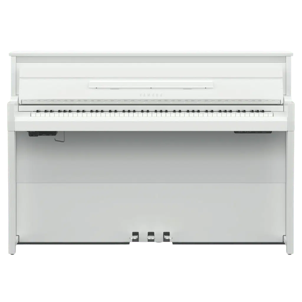 Piano Systèmes silencieux et transacoustic Yamaha NU1 XA PWH Blanc